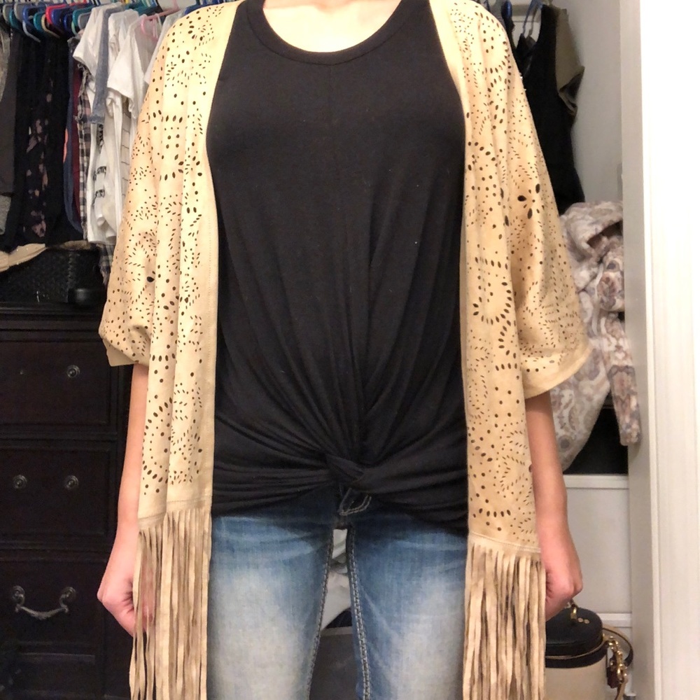 Fringe Cardigan